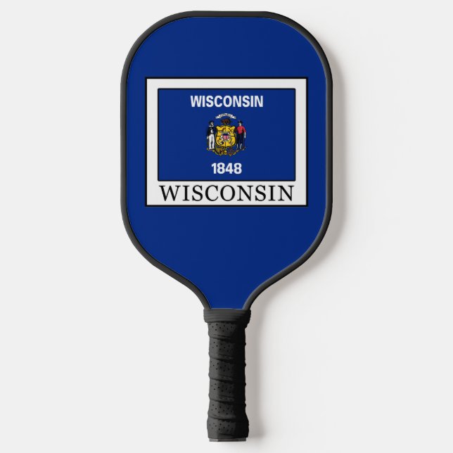 Wisconsin Pickleball Paddle (Front)