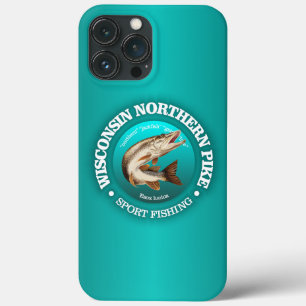 Wisconsin Pike Fishing iPhone 13 Pro Max Case