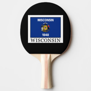 Wisconsin Ping Pong Paddle