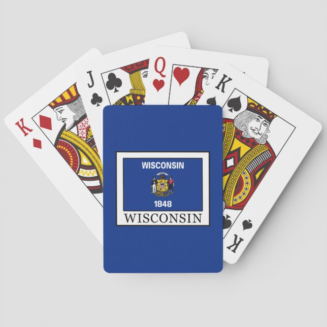 Wisconsin Playing Cards (Back)