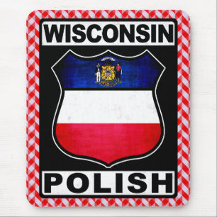 Wisconsin Polish American Mousemat