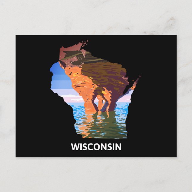Wisconsin Postcard (Front)