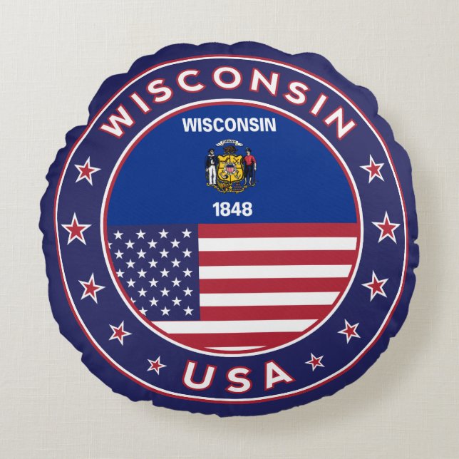 Wisconsin Round Cushion (Front)