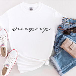 Wisconsin Script State Women’s T-Shirt