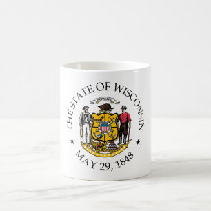 Wisconsin sign coffee mug