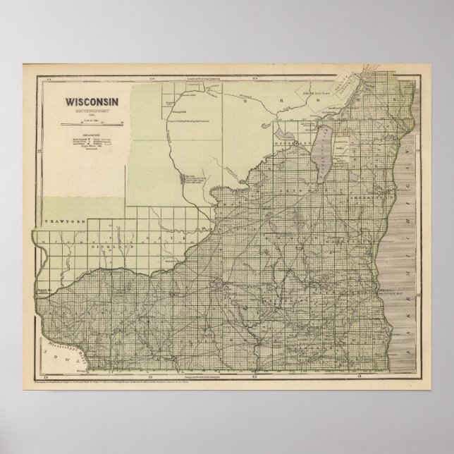 Wisconsin South part Poster (Front)