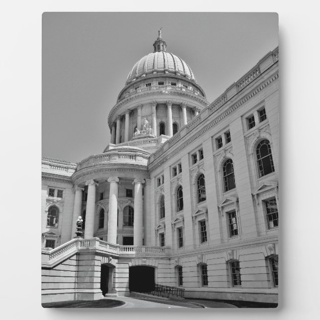 Wisconsin State Capitol Plaque (Front)