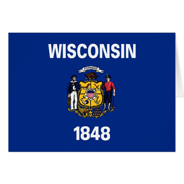 Wisconsin State Flag (Front Horizontal)