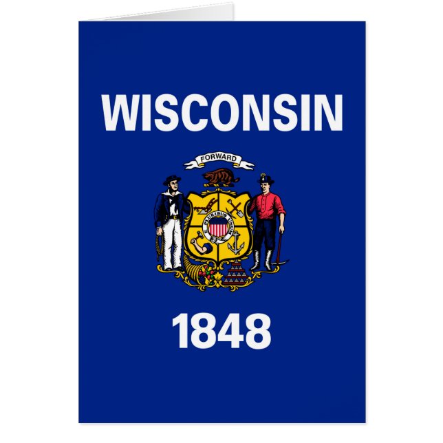 Wisconsin State Flag Design (Front)