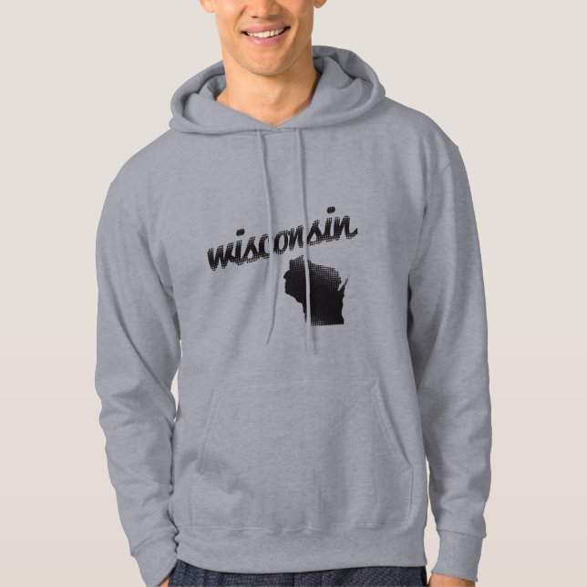 Wisconsin State Hoodie (Front)