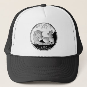 Wisconsin State Quarter Trucker Hat