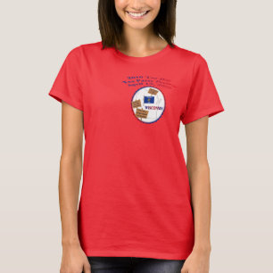 Wisconsin Tax Day Tea Party Protest T-Shirt