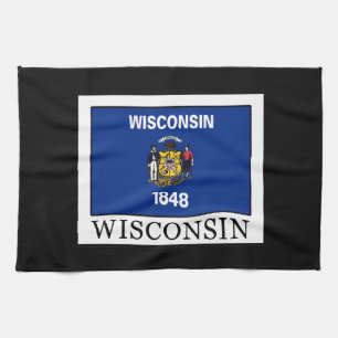 Wisconsin Tea Towel