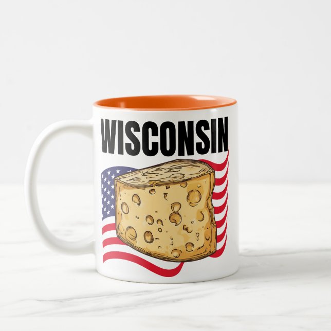 Wisconsin Two-Tone Mug (Left)