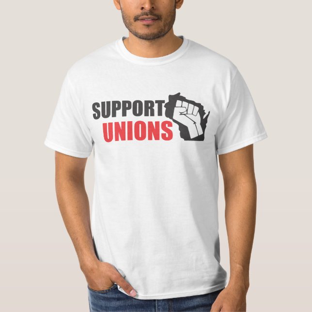 Wisconsin Unions T-Shirt (Front)