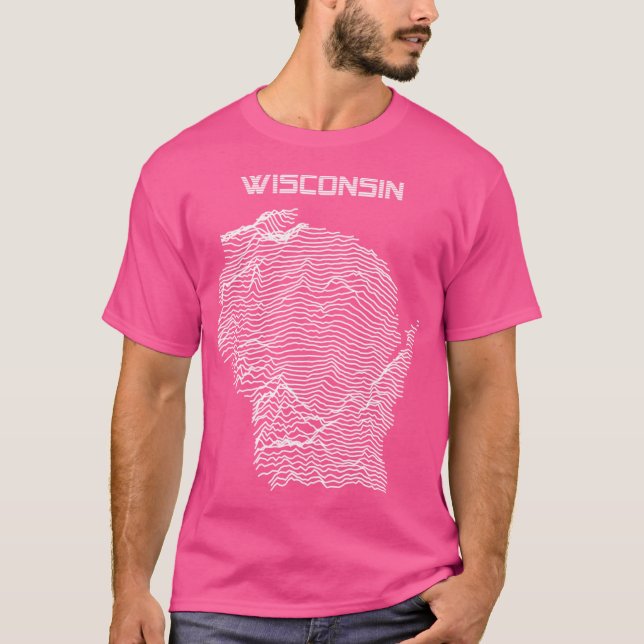 Wisconsin - Unknown Elevations Active T-Shirt (Front)
