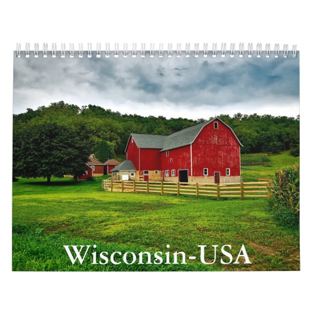  Wisconsin-USA Calendar (Cover)