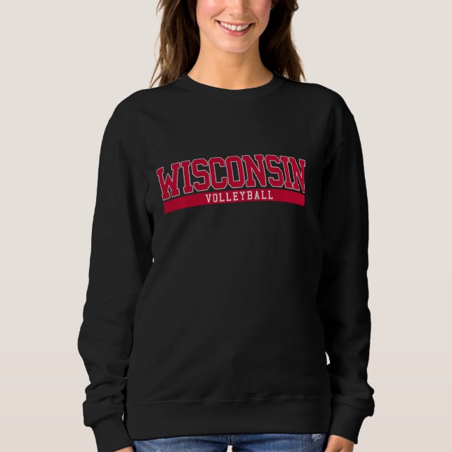 Wisconsin Volleyball Sweatshirt (Front)