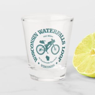 Wisconsin Waterfalls Loop (cycling) Shot Glass