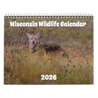 Wisconsin Wildlife Calendar 2026