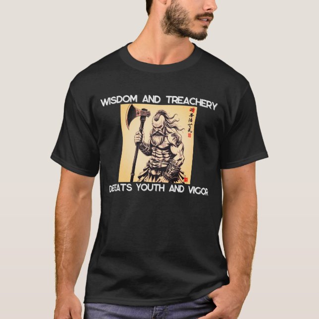 Wisdom and Treachery T-Shirt (Front)