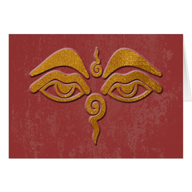 wisdom eyes - gold (Front Horizontal)