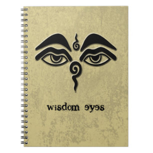 wisdom eyes spiral notebook