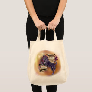 Wisdom from a Unicorn shopping tote Bag