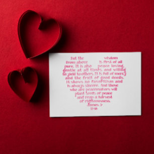 Wisdom from Above Inspirational Post Card