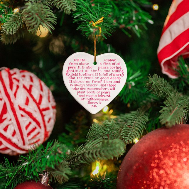 Wisdom from Above Personalised Ornament (Creator Uploaded)