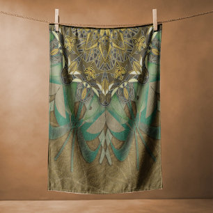 Wisdom in cordiality Anthophila Beach Towel