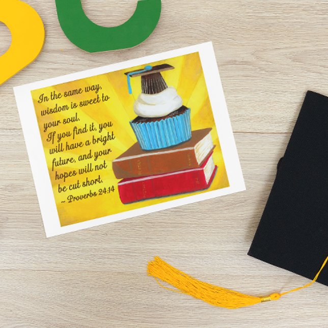 Wisdom is Sweet Graduation Card (Creator Uploaded)