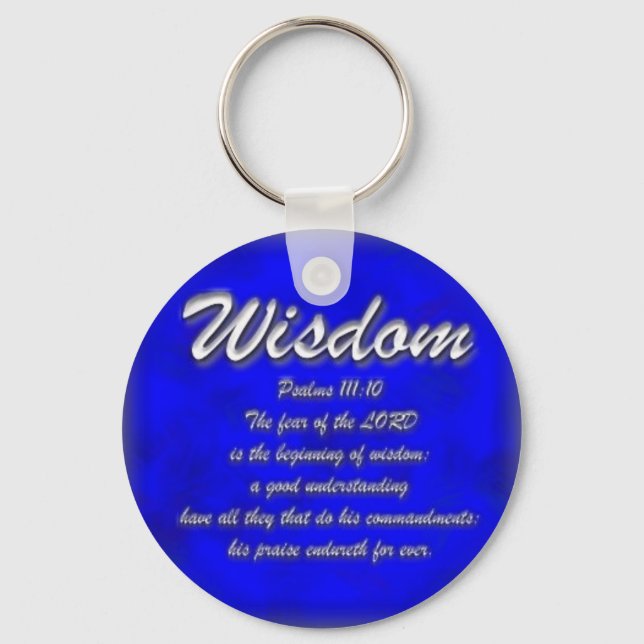 Wisdom keychain (Front)