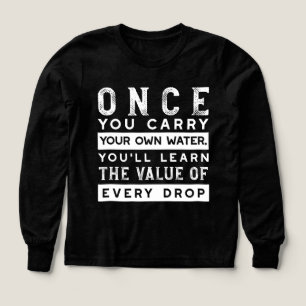Wisdom Quote Design - Value of Every Drop