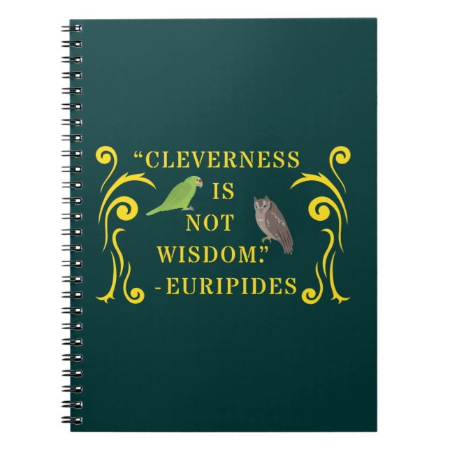 Wisdom Quote Notebook (Front)
