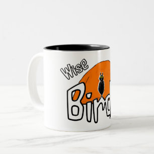 Wise birdie Two-Tone coffee mug