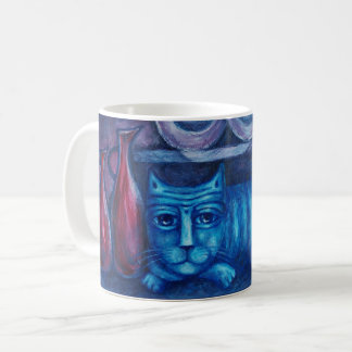 Wise Cat/Daydreamer&Nightthinker/Gift for CatLover Coffee Mug