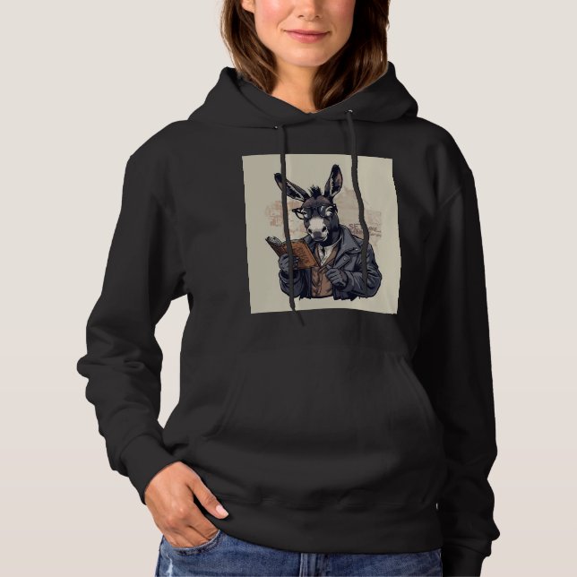 Wise Donkey — Hoodie (Front)