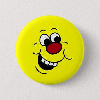 Wise Face Grumpey 6 Cm Round Badge