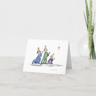 Wise Men Greeting Card