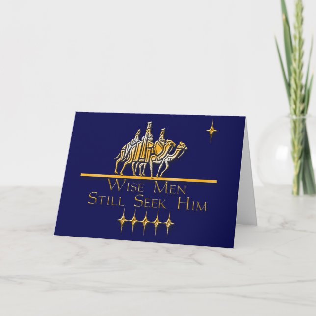 Wise Men Holiday Card (Front)