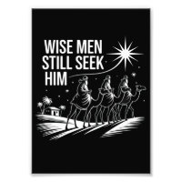 Wise Men Still Seek Him Christian Christmas Jesus