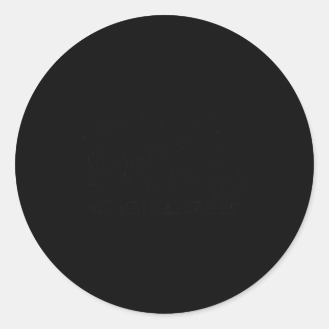 Wise Men Still Seek Him Christmas Nativity Scene C Classic Round Sticker (Front)