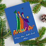 Wise Men Still Seek Him Nativity Church Christmas Tri-Fold Holiday Card<br><div class="desc">From the church pastor: Wise Men Still Seek Him Christmas Church Update Past Year Tri-fold Holiday Card with 3 Photos. Add your own church congregation pictures of baptisms and baby dedications, missions trips, etc... Includes Jesus Is The Reason Star of Bethlehem and Luke 2 Bible verse quote with watercolor picture...</div>