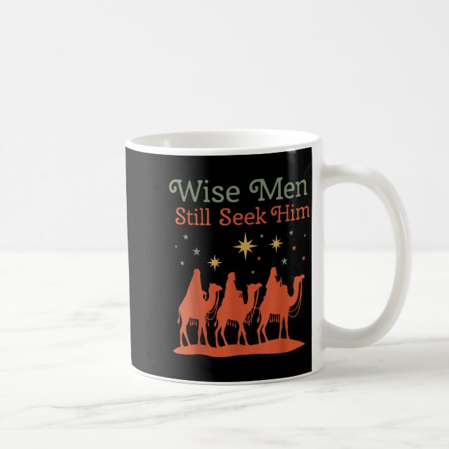 Wise Men Still Seek Him Nativity Scene Christian C Coffee Mug (Right)