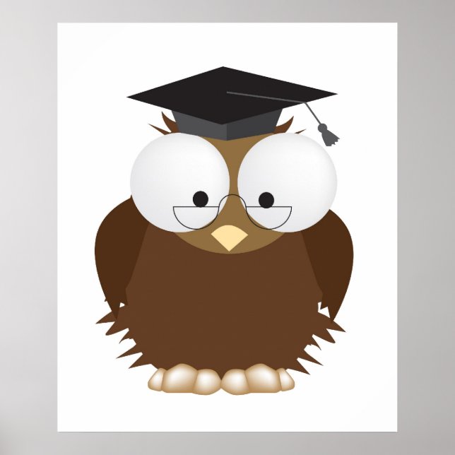 wise old owl framed print (Front)