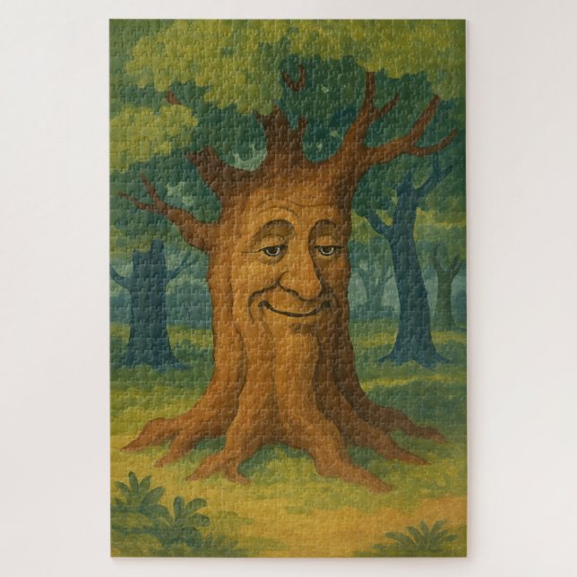 Wise Old Tree Jigsaw Puzzle (Vertical)