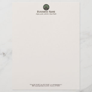 Wise Old Tree Logo \ Letterhead Design