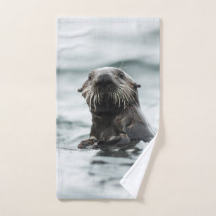 Wise Otter Hand Towel
