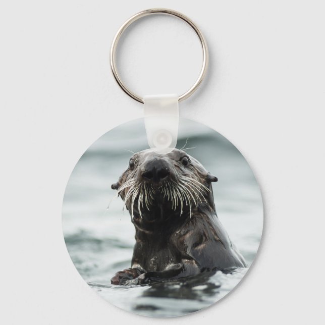 Wise Otter Key Ring (Front)